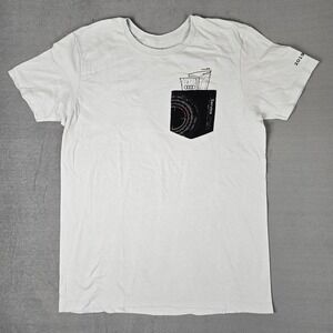 Audi Shirt‎ Mens Large Pocket Grey Tee Twim Cup National Finals 2019 Service